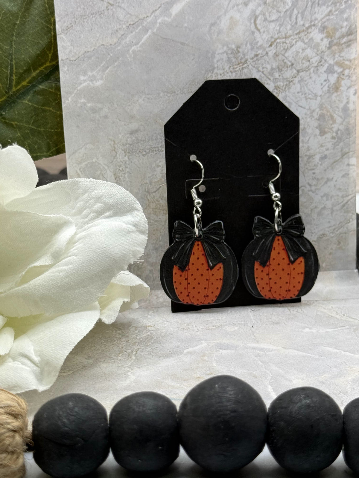Pumpkin Dangle Earrings | Choose Your Style