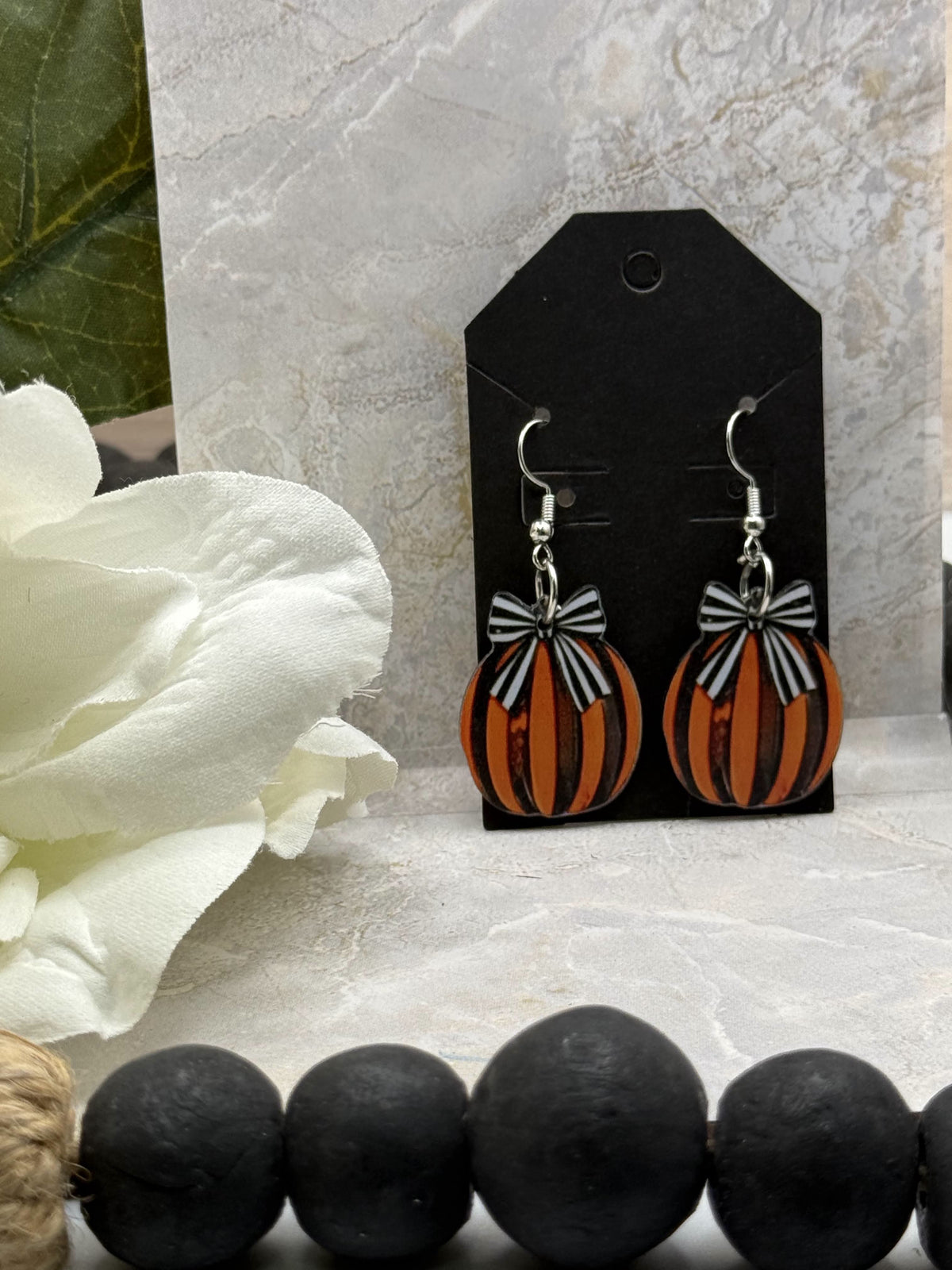 Pumpkin Dangle Earrings | Choose Your Style